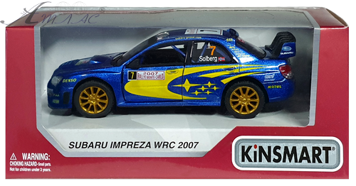 Машинка Kinsmart Subaru Impreza WRC 2007 Street Fighter спорт KT5328W Машинка Kinsmart Subaru Impreza WRC 2007 Street Fighter спорт KT5328W