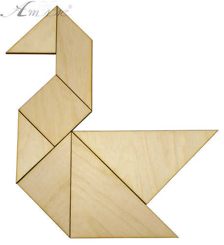 Танграм из фанеры 16 х 16 см  AS-7114  фото 7