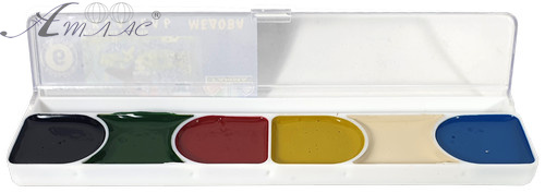 Акварель набір Гамма - Мозаїка 6 кольорів  312048 фото 2