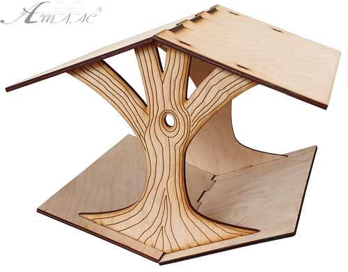 Кормушка № 2 дно как крыша 24.5 х 22.5 х 19.7 см AS-4274, F-0231 Кормушка № 2 дно как крыша 24.5 х 22.5 х 19.7 см AS-4274, F-0231