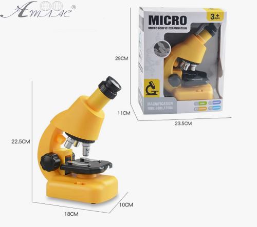 Іграшка Мікроскоп Micro дитячий 2205 Іграшка Мікроскоп Micro дитячий 2205