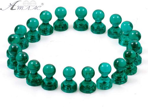 Магнит неодимимовый Пешка прозрачный для доски 16х11мм 1шт Зеленый 08011 фото 2 Магнит неодимимовый Пешка прозрачный для доски 16х11мм 1шт Зеленый 08011 фото 2