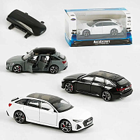 Машинка Автоексперт Audi RS6 15см двері світло звук  10206