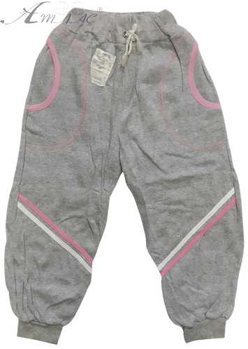 Штаны для дівчинки сіро-рожеві р. 68 (34) 12674