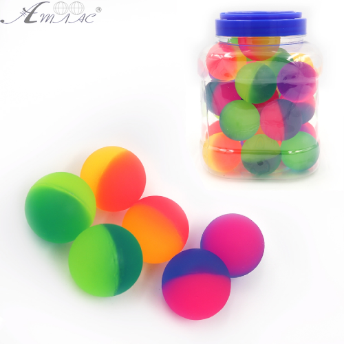 Игрушка Мяч попрыгунчик 4,5 см неон двойной 9533-4,5 Игрушка Мяч попрыгунчик 4,5 см неон двойной 9533-4,5