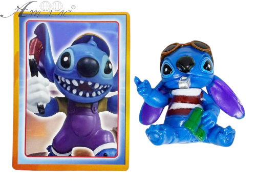 Іграшка Герої Мультфільмів Стич ~5 см з окулярами 14043 Іграшка Герої Мультфільмів Стич ~5 см з окулярами 14043