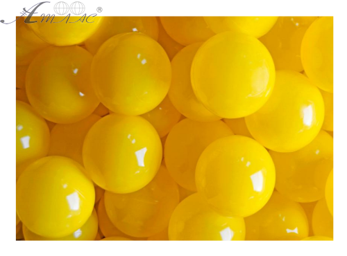 Іграшка Куля Жовта для сухого басейну 10 см 1шт  16880