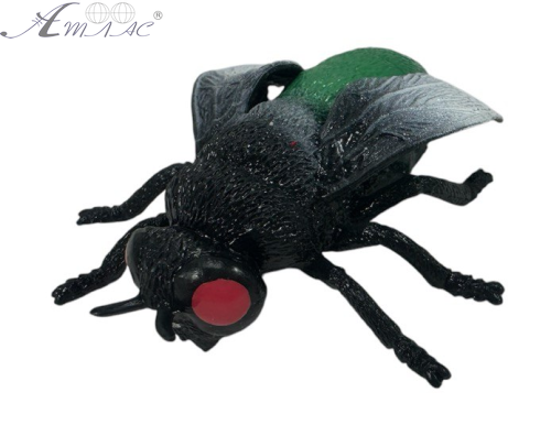 Игрушка силиконовая антистресс Муха черная 6см 06776 Игрушка силиконовая антистресс Муха черная 6см 06776