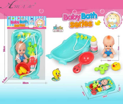 Игрушка Пупс в ванночке и аксессуарами 30 см 669-228А1 Игрушка Пупс в ванночке и аксессуарами 30 см 669-228А1