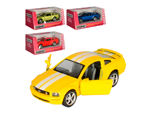 Машинка Kinsmart Ford Mustang GT спорт 2006 год KT5091WF Машинка Kinsmart Ford Mustang GT спорт 2006 год KT5091WF