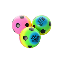 Игрушка Мячик мягкий фомовый 10 см Пляжный яркий  08685