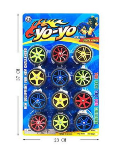 Игрушка Йо-йо Колесо в ассортименте d=5 см 0843 фото 2 Игрушка Йо-йо Колесо в ассортименте d=5 см 0843 фото 2