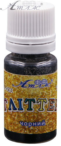 Блестки (Глиттер) Атлас 7 гр - Черный AS-2057, А-923 фото 2 Блестки (Глиттер) Атлас 7 гр - Черный AS-2057, А-923 фото 2