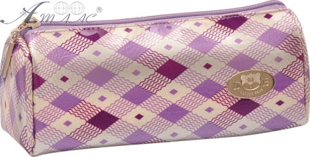 Пенал шкільний Leader клейонка хвиляста, ромби, з блискавкою HS-9728 Пенал шкільний Leader клейонка хвиляста, ромби, з блискавкою HS-9728