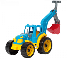 Іграшка Трактор з ковшем 25 см пластик Технок  3435