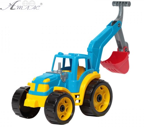 Іграшка Трактор з ковшем 25 см пластик Технок  3435