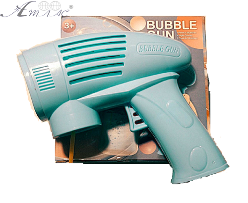 Игрушка Пистолет Bubbles Gun Голубой для пускания мыльных пузырей   BL354 фото 2