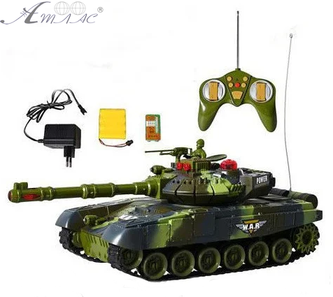 Игрушка радиоуправляемая Танк с аккумулятором стреляет инфракрасным лучом 43 см 9995 Игрушка радиоуправляемая Танк с аккумулятором стреляет инфракрасным лучом 43 см 9995