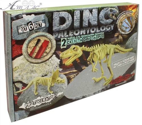 Игрушки Раскопки динозавров Dino Paleontology Danko Toys DР-01-03 Игрушки Раскопки динозавров Dino Paleontology Danko Toys DР-01-03