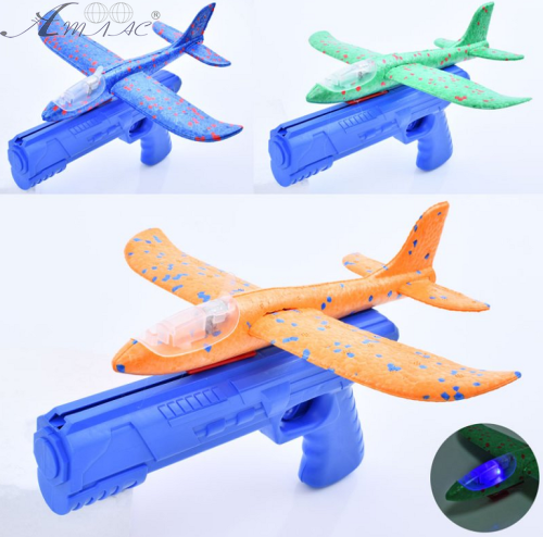 Іграшка Літак пластиковий з пусковим механізмом TD202375 Іграшка Літак пластиковий з пусковим механізмом TD202375