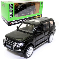 Модель Автопром Mitsubishi Pajero 4WD Turbo металева інерційна 14см  68463