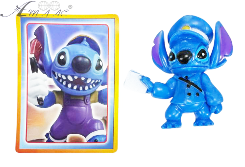 Игрушка Герои Мультфильмов Стич ~5 см почтальон  16349