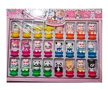 Игрушка Набор детских штампов Kuromi и друзья 24 штуки  25-7-179