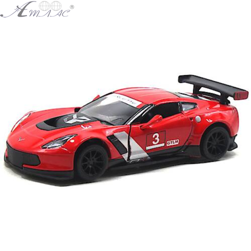 Машинка Kinsmart Chevrolet Corvette С7R металік KT5457W Машинка Kinsmart Chevrolet Corvette С7R металік KT5457W