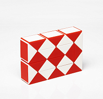 Головоломка Змейка рубика большая в пакете  13463