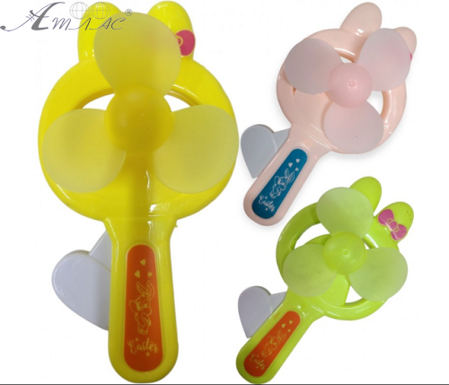 Игрушка Вентилятор Механический Зеленый 14 см.   230-3