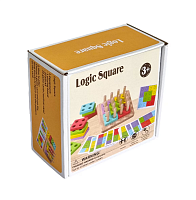 Игрушка Деревянная Логический Квадрат С15051