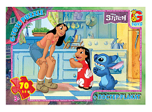 Игрушка Пазл 70 G-Toys 21 х 30 см Stitch  SC606