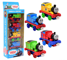 Игрушка Паровозик Томас Набор из 4 штук  Q186-99D