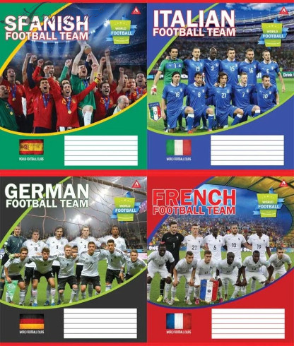 Зошит 60 арк клітинка Аркуш Мікс 