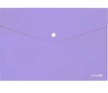 Папка на кнопці А4 Economix бузкова  31301-88