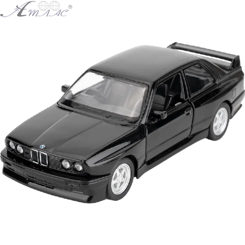 Машинка Techno Drive BMW M3 Е30 1987 рік чорний 250395U фото 2 Машинка Techno Drive BMW M3 Е30 1987 рік чорний 250395U фото 2
