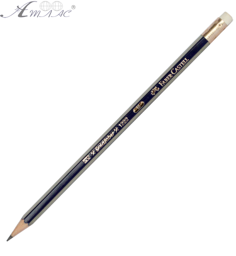 Олівець графітний Faber Castell GoldFaber В з гумкою 116801