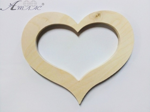 Деревянное Сердце 13*1*11см. 0082 Деревянное Сердце 13*1*11см. 0082