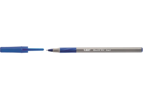 Ручка шариковая BIC Round Stic Exact Синяя 0,7 мм  918543   фото 2