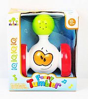 Игрушка Неваляшка на колесах, музыка, свет  SL83501