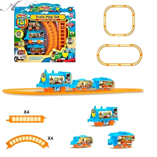 Игрушка Железная дорога Train Set пластик 877-33 Игрушка Железная дорога Train Set пластик 877-33
