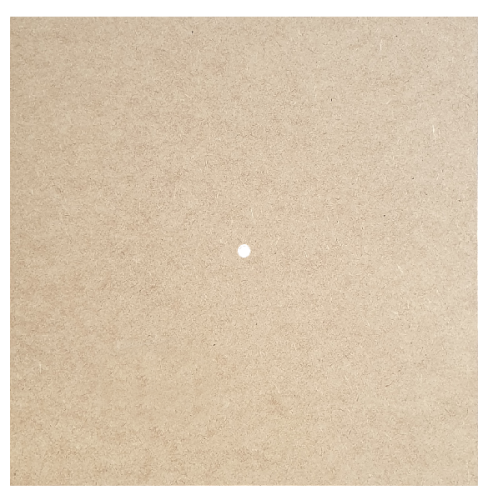 Основа для часов из МДФ № 38 Квадрат 15 х 15 см AS-6528