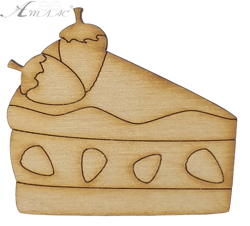 Фигурка фанерная - Тортик с клубникой 6.5 х 5.8 см AS-4757, В-0158 Фигурка фанерная - Тортик с клубникой 6.5 х 5.8 см AS-4757, В-0158