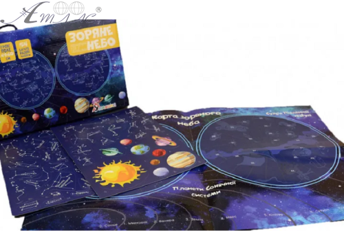 Гра Настільна "Зоряне Небо" з багаторазовими наклейками  КП-007 фото 2