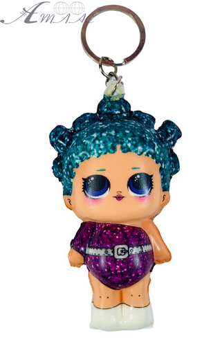 Брелок Сквиш кукла Лол брелок 7см 03747 Брелок Сквиш кукла Лол брелок 7см 03747