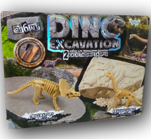 Игрушки Раскопки динозавров Dino Excavation Danko Toys DEX-01-04 Игрушки Раскопки динозавров Dino Excavation Danko Toys DEX-01-04