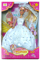 Кукла Defa Lucy Невеста в фате 29 см  6003
