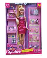 Лялька Defa Lucy Модниця 12 аксесуарів 29 см  8233