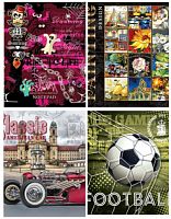 Блокнот МД 200 х 200 #  60 л мягкая обложка, микс Бл-200*200-60-Тк-Кл-150*