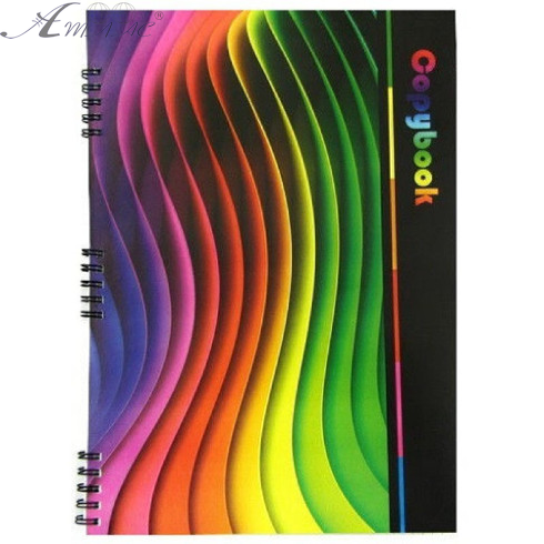 Блокнот-спіраль А4 80 арк # Мікс м'яка обкладинка  БСБ-80